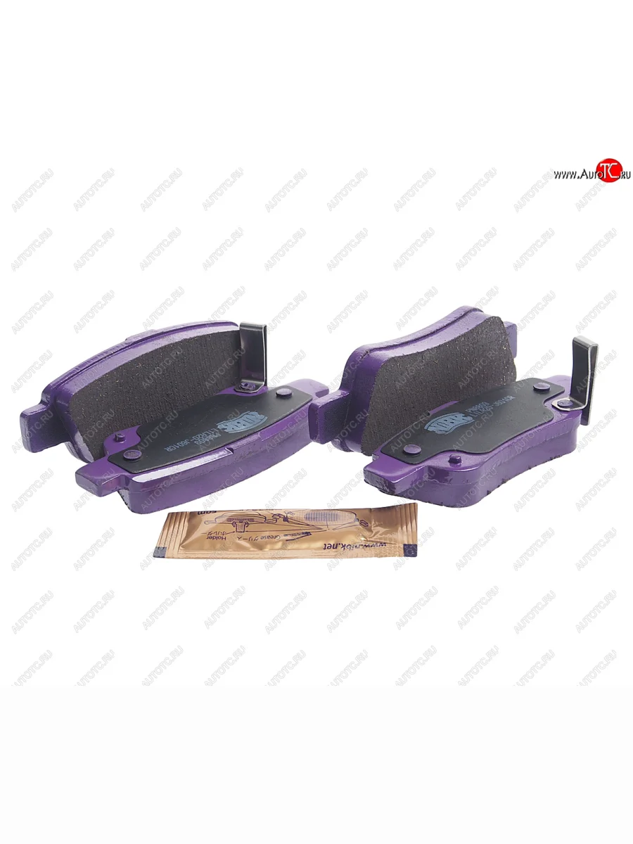 Колодки тормозные задние (4шт.) NIBK Honda CR-V RE1,RE2,RE3,RE4,RE5,RE7 дорестайлинг (2007-2010)  с доставкой в г. Керчь