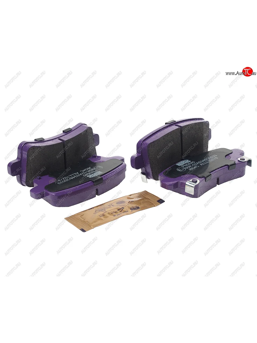 Колодки тормозные задние (4шт.) NIBK Opel Insignia A универсал рестайлинг (2013-2017)  в Перми Пермском крае