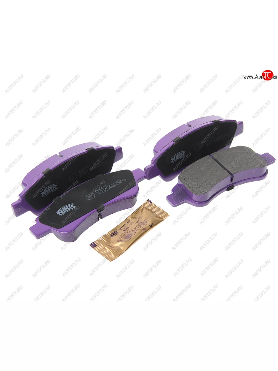 Колодки тормозные задние (4шт.) NIBK CITROEN Jumper 250 (2006-2014)  в Воронеже Воронежской области