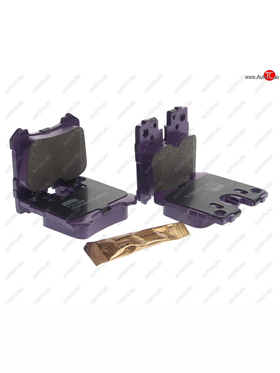 Колодки тормозные задние (4шт.) NIBK Lexus LS600HL XF40 дорестайлинг (2006-2009)  в Перми Пермском крае