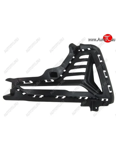 Левая решетка переднего бампера (с отверстием под ПТФ, пр-во Китай) BODYPARTS Hyundai Sonata LF рестайлинг (2017-2019)