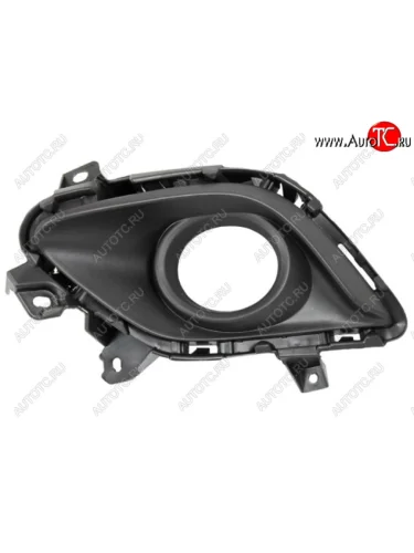 Левая решетка переднего бампера (с отверстием под ПТФ, пр-во Китай) CHINA Mazda 6 GJ дорестайлинг седан (2012-2015)