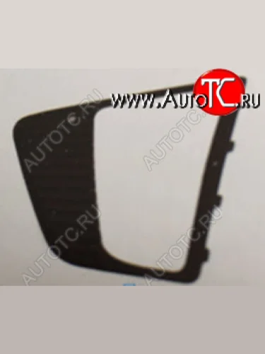 Левая решетка переднего бампера (с отверстием под ПТФ, пр-во Китай) BODYPARTS Hyundai Creta GS дорестайлинг (2015-2019)