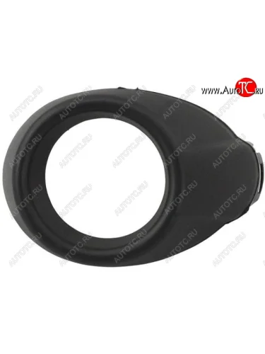 Левая решетка переднего бампера (с отверстием под ПТФ, пр-во Тайвань) TYG Ford Focus 3 седан дорестайлинг (2011-2015)