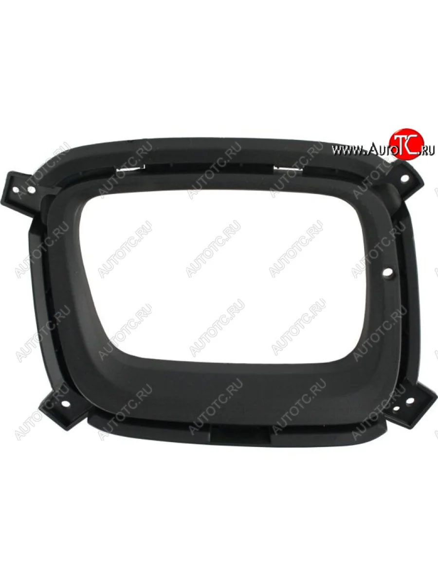 Левая решетка переднего бампера (с отверстием под ПТФ, пр-во Китай) CHINA KIA Sorento XM рестайлинг (2012-2015)  в Перми Пермском крае