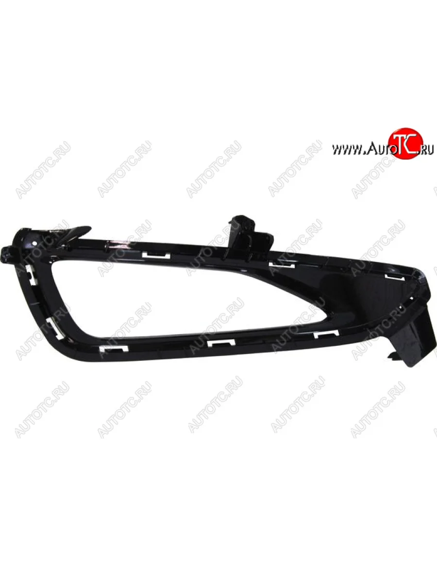 Левая решетка переднего бампера (с отверстием под ПТФ, пр-во Китай) CHINA Hyundai Tucson TL дорестайлинг (2015-2018)  в Самаре Самарской области