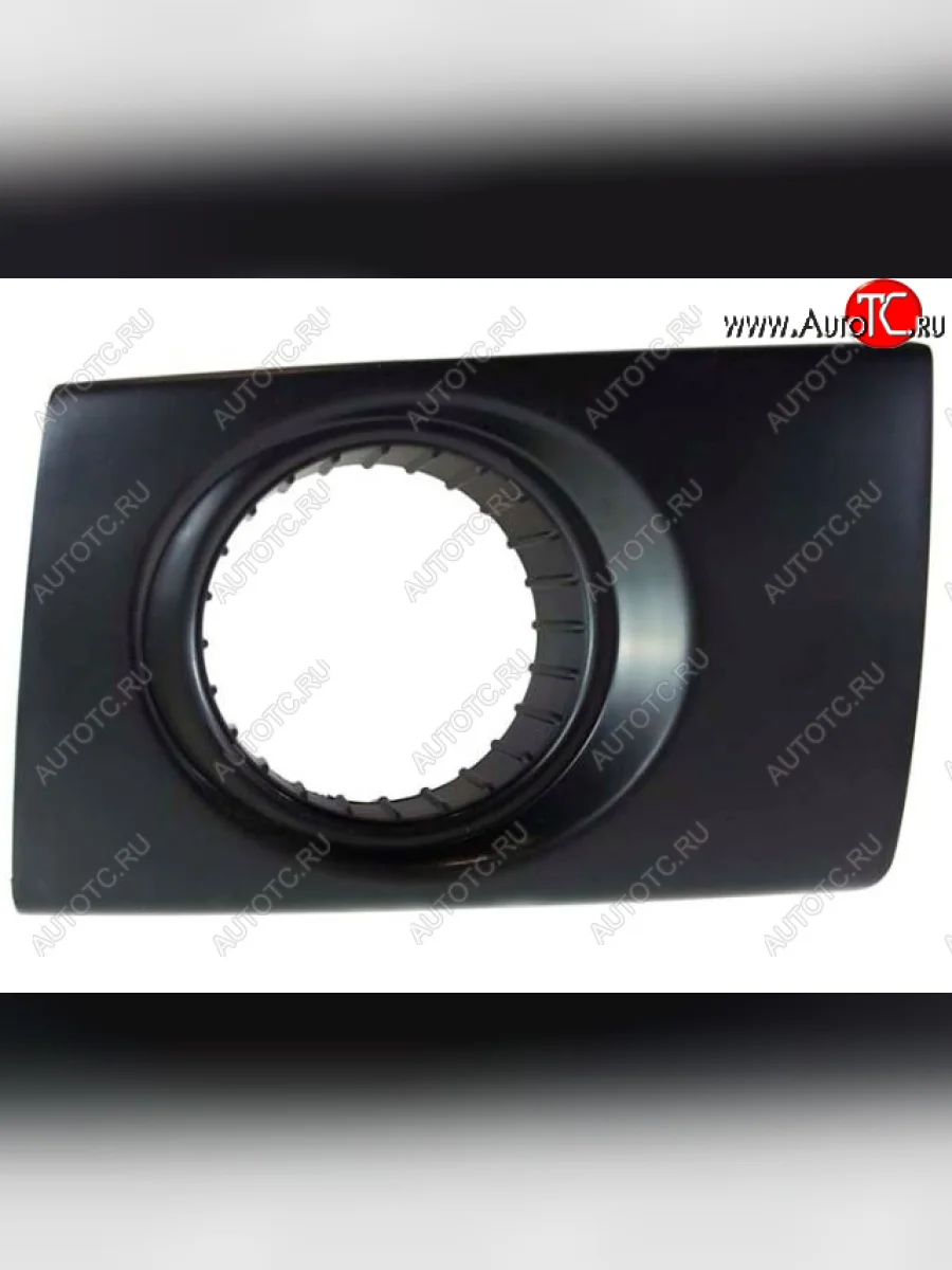 Левая решетка переднего бампера (с отверстием под ПТФ, пр-во Китай) CHINA Hyundai Tucson JM (2004-2010)  в Самаре Самарской области