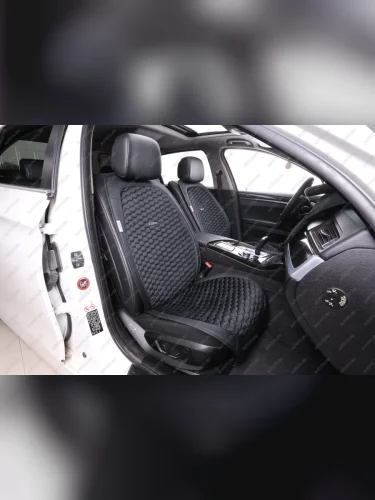 Накидка на сиденье (Alkantara Soty алькантара) Автопилот (черный) 