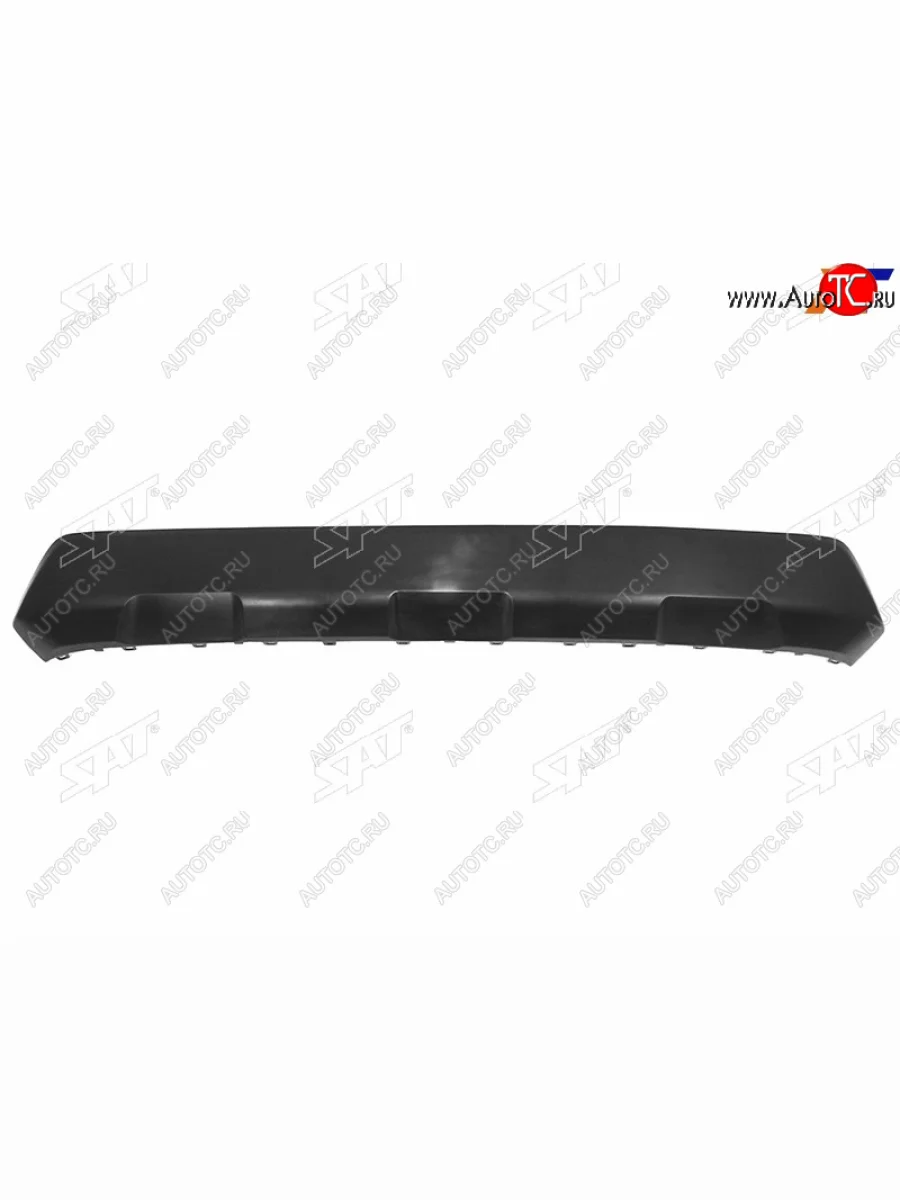 Накладка центральная заднего бампера SAT Toyota RAV4 XA50 5 дв. дорестайлинг (2018-2025) (неокрашенная)  в Керчи Республика Крым