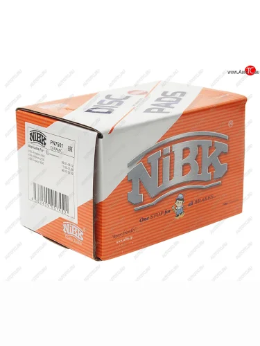 Колодки тормозные задние (4шт.) NIBK Subaru Impreza GE седан (2007-2012)