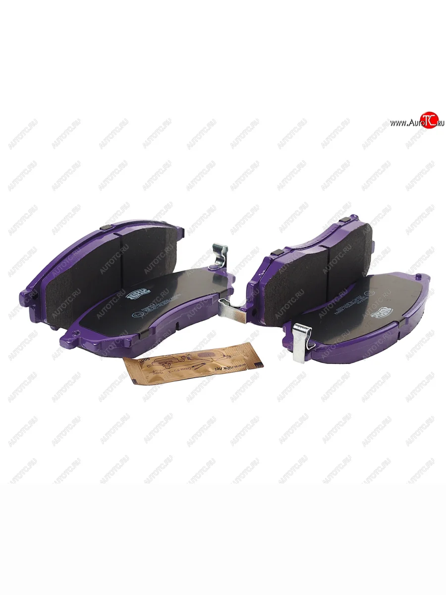 Колодки тормозные задние R17 (4шт.) NIBK Nissan Pathfinder R51 рестайлинг (2009-2014)  с доставкой в г. Керчь