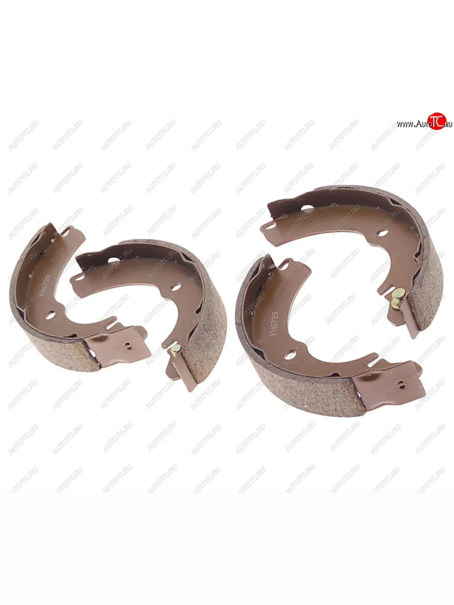 Колодки тормозные задние барабанные (4шт.) NIBK Mitsubishi Mirage Dingo CQ рестайлинг (2001-2002)  в Перми Пермском крае