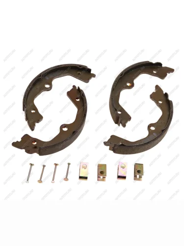 Колодки тормозные задние барабанные (4шт.) NIBK Honda Legend 4 KB1 рестайлинг (2008-2012)