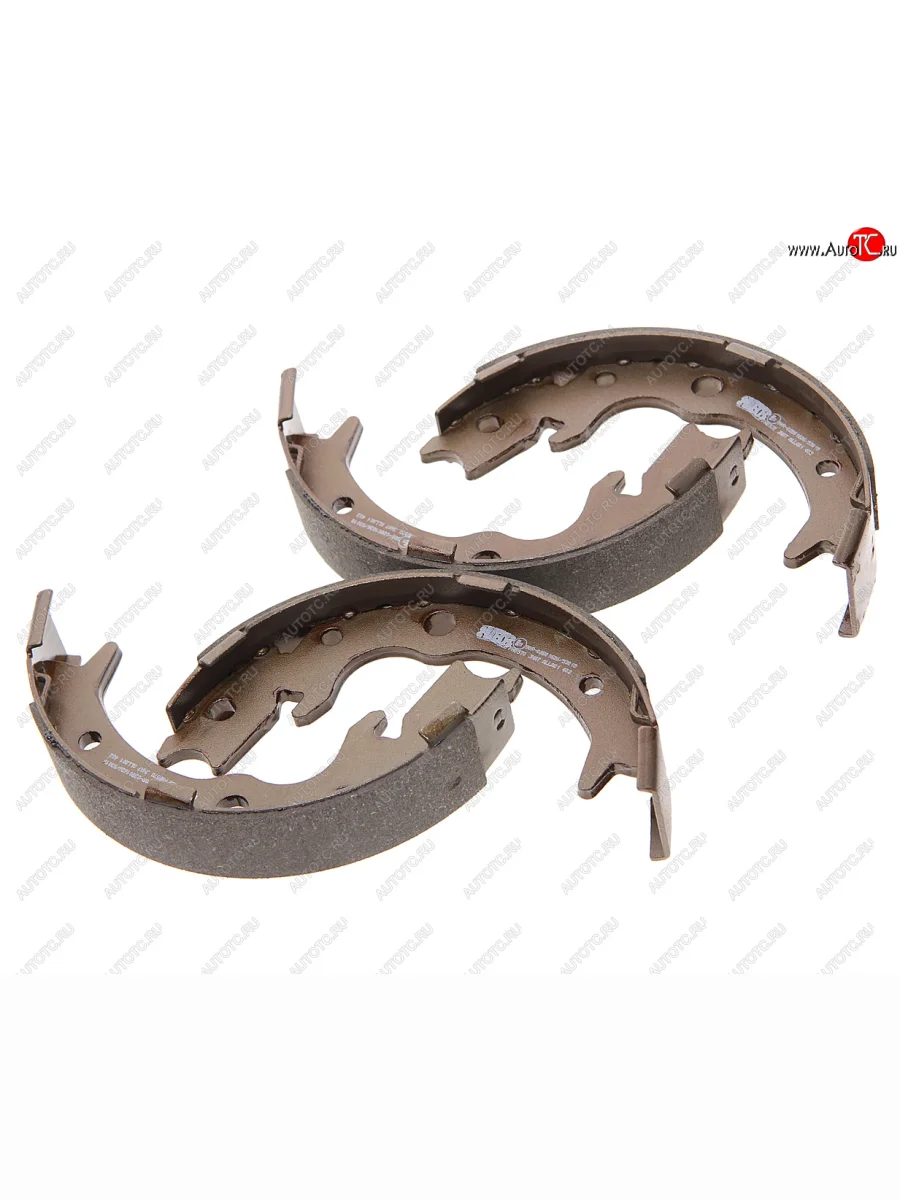 Колодки тормозные задние барабанные (4шт.) NIBK Honda Accord 7 CL седан дорестайлинг (2002-2005)  в Воронеже Воронежской области