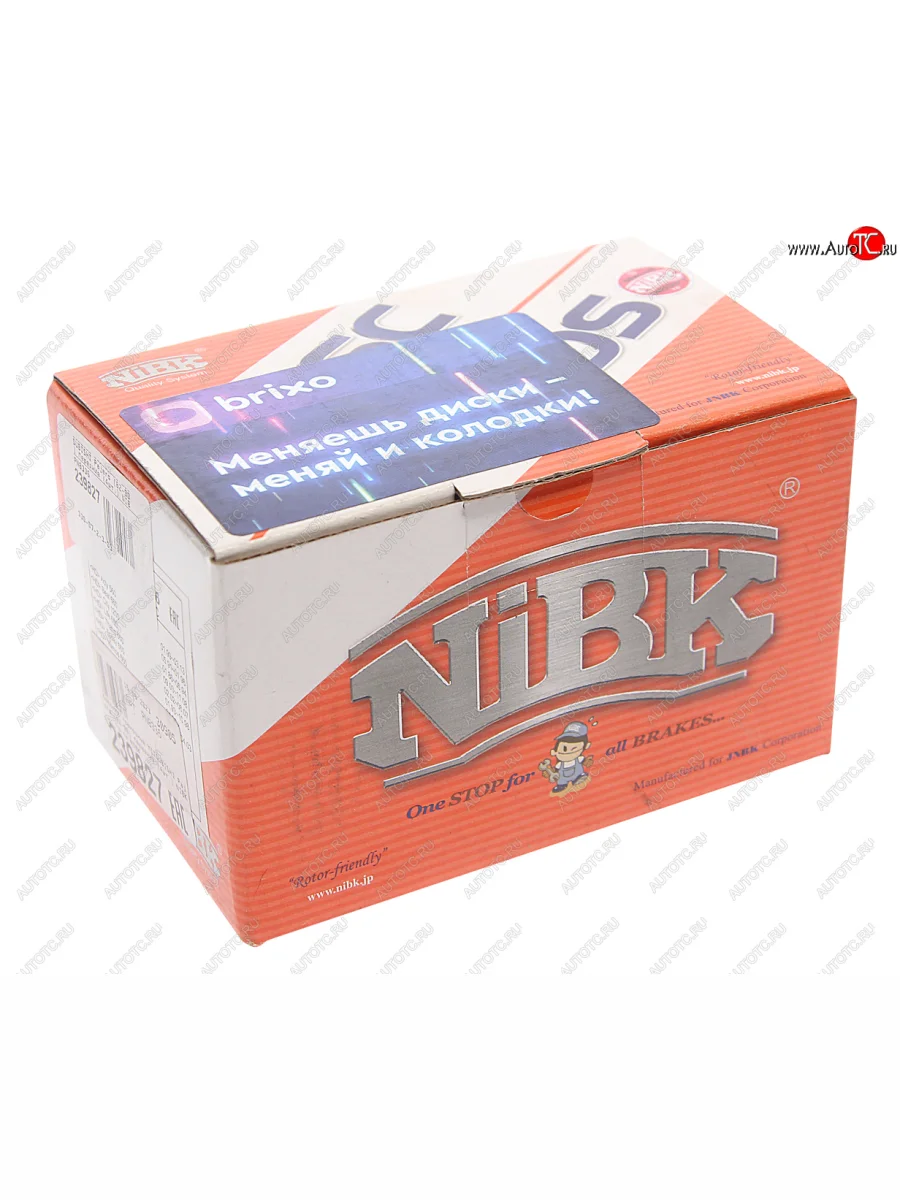 Колодки тормозные передние (4шт.) NIBK Mitsubishi Pajero 1 L040 (1982-1991)  в Перми Пермском крае