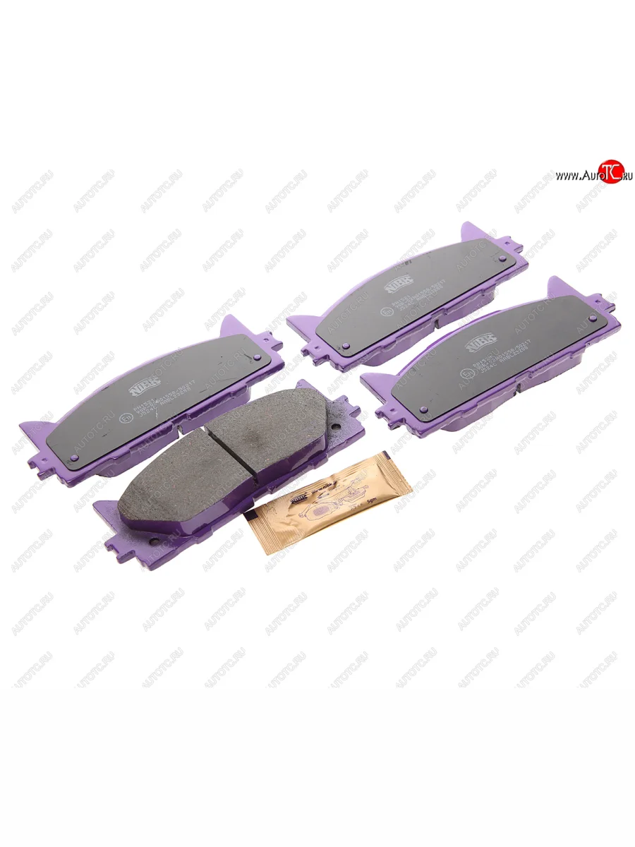 Колодки тормозные передние (4шт.) NIBK Toyota Camry XV40 рестайлинг (2009-2011)  в Керчи Республика Крым