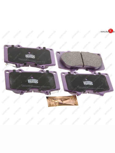 Колодки тормозные передние (4шт.) NIBK Mitsubishi Pajero 4 V90 2-ой рестайлинг (2014-2020)
