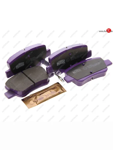 Колодки тормозные задние (4шт.) NIBK Toyota Avensis T270 седан дорестайлинг (2008-2011)