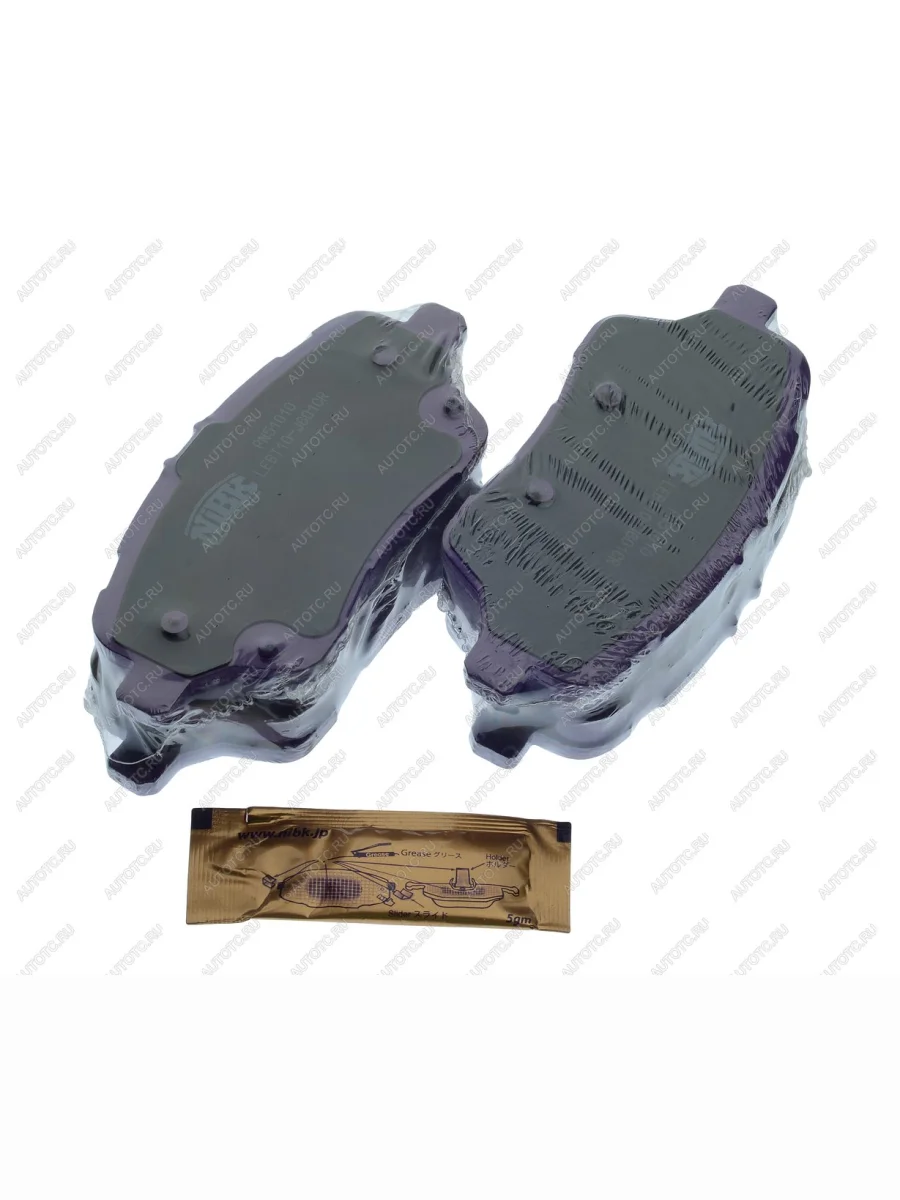 Колодки тормозные передние (4шт.) NIBK Ford Fiesta 6 хэтчбэк 3 дв. рестайлинг (2012-2019)  в Керчи Республика Крым