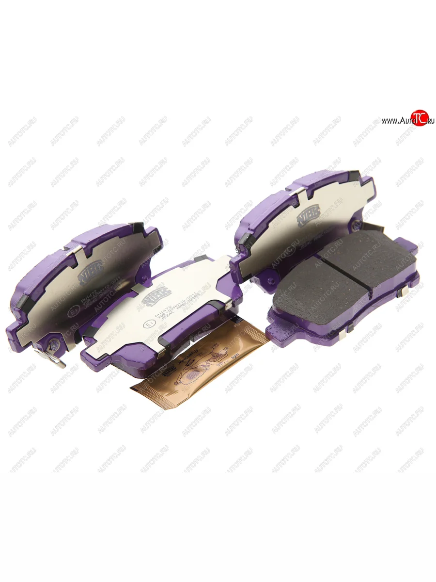 Колодки тормозные передние (4шт.) NIBK Toyota Corolla E150 седан рестайлинг (2009-2013)  в Перми Пермском крае