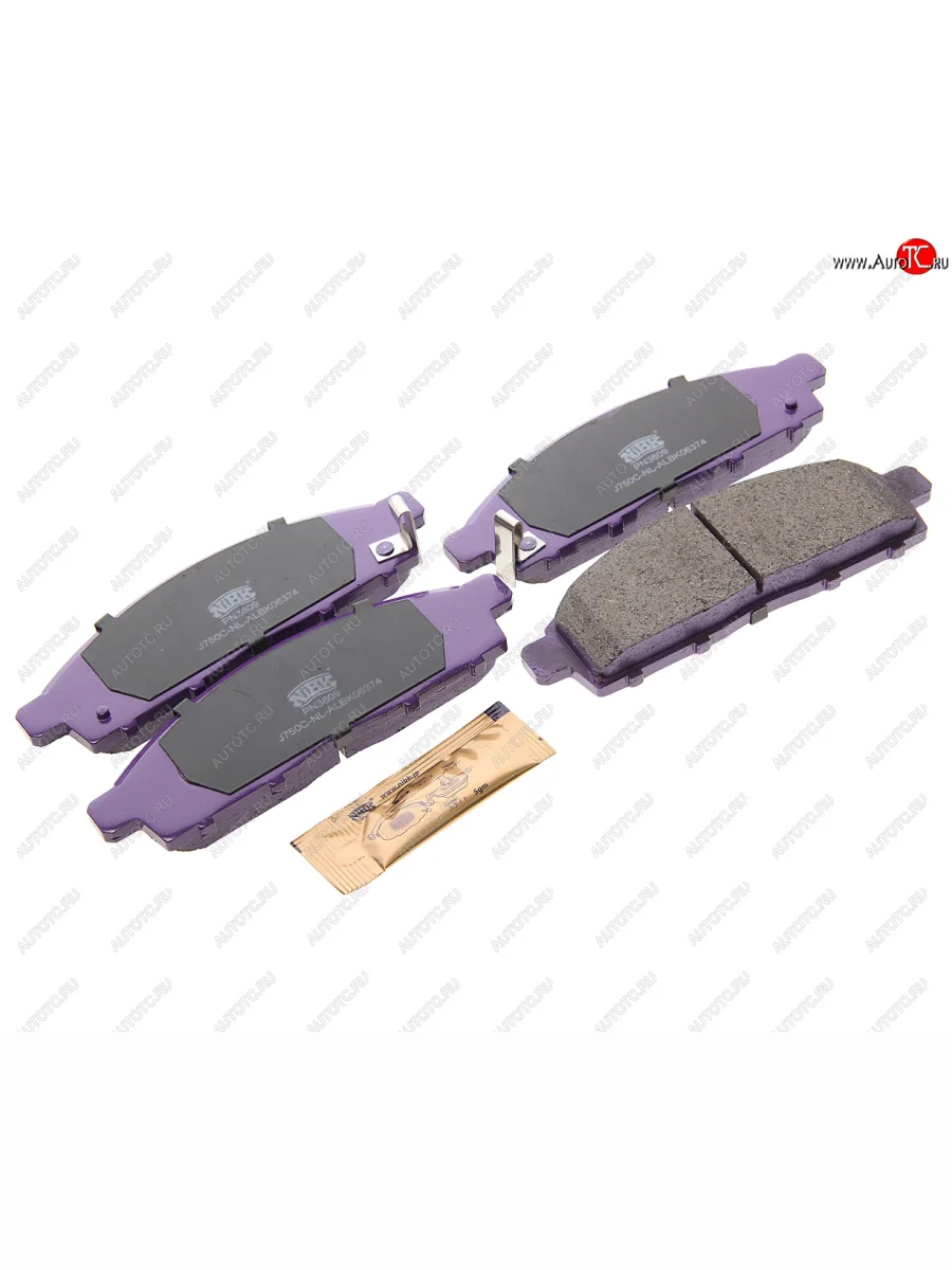 Колодки тормозные передние (4шт.) NIBK  Mitsubishi  L200 ( 4,  5 KK,KL), Pajero Sport  PB  с доставкой в г. Керчь