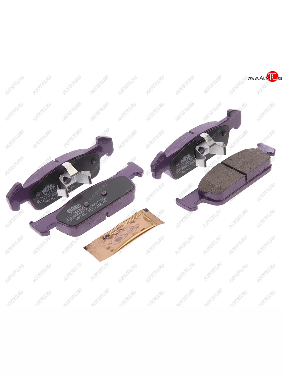 Колодки тормозные передние (4шт.) NIBK Renault Sandero 2 рестайлинг (2018-2025)  в Керчи Республика Крым