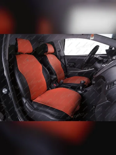 Накидка на сиденье (JBull алькантара) Автопилот (коричневый) 