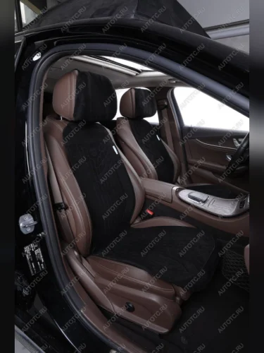 Накидка на сиденье ( Max алькантара) Автопилот (черный) 