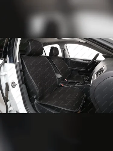 Накидка на сиденье ( Super-J алькантара) Автопилот (черный) 