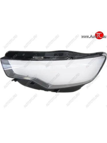 Левое стекло передней фары (пр-во Китай) BODYPARTS Audi A6 C7 дорестайлинг, седан (2010-2014)