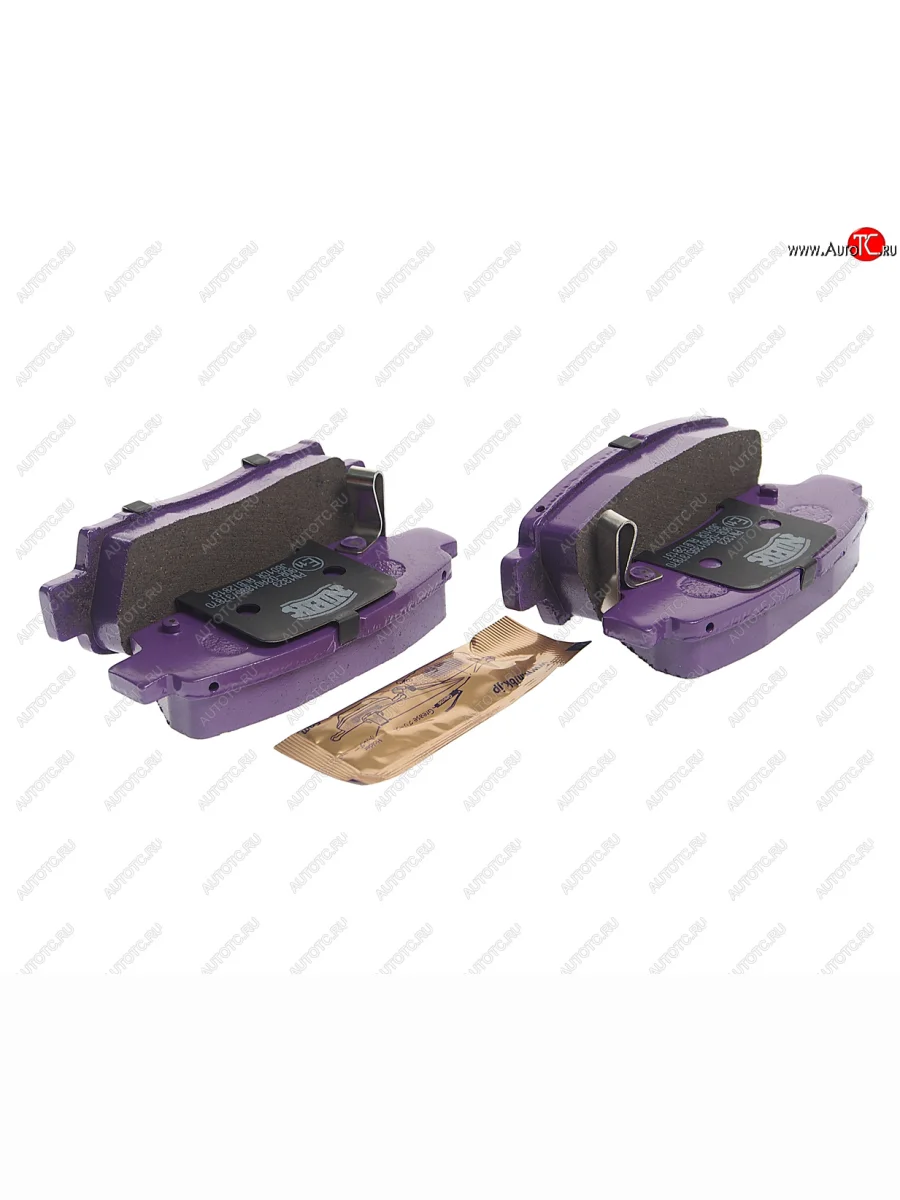 Колодки тормозные задние (4шт.) NIBK Toyota Mark 2 X110 седан дорестайлинг (2000-2002)  в Керчи Республика Крым