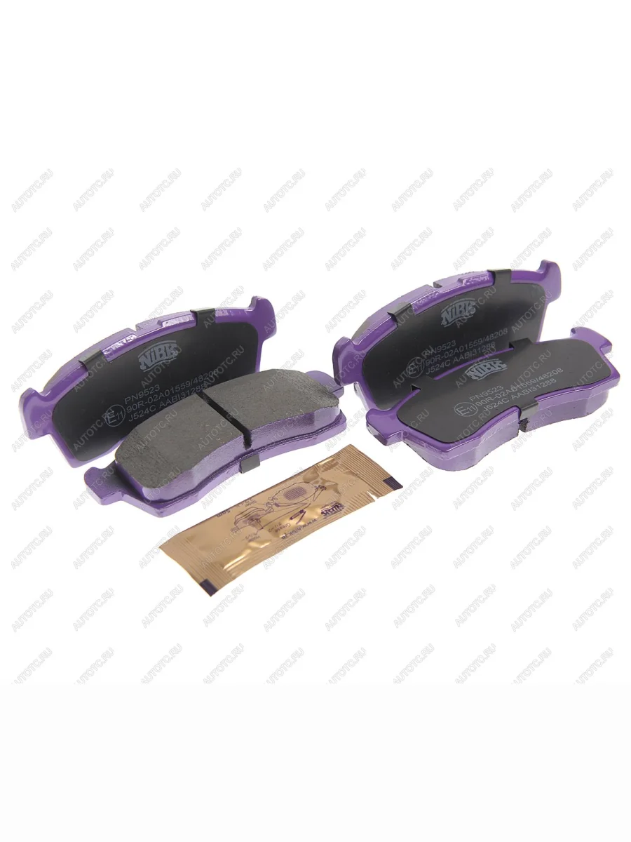 Колодки тормозные передние (4шт.) NIBK Suzuki Liana хэтчбэк (2001-2007)  в Керчи Республика Крым