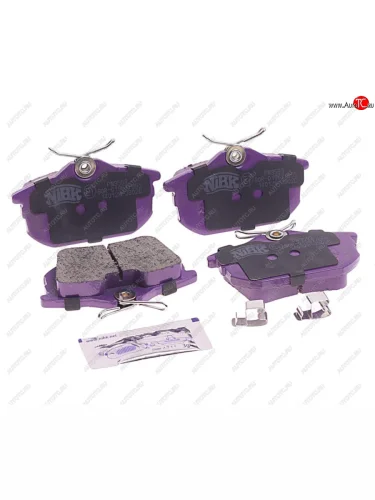 Колодки тормозные задние (4шт.) NIBK Mitsubishi Carisma (1999-2004)