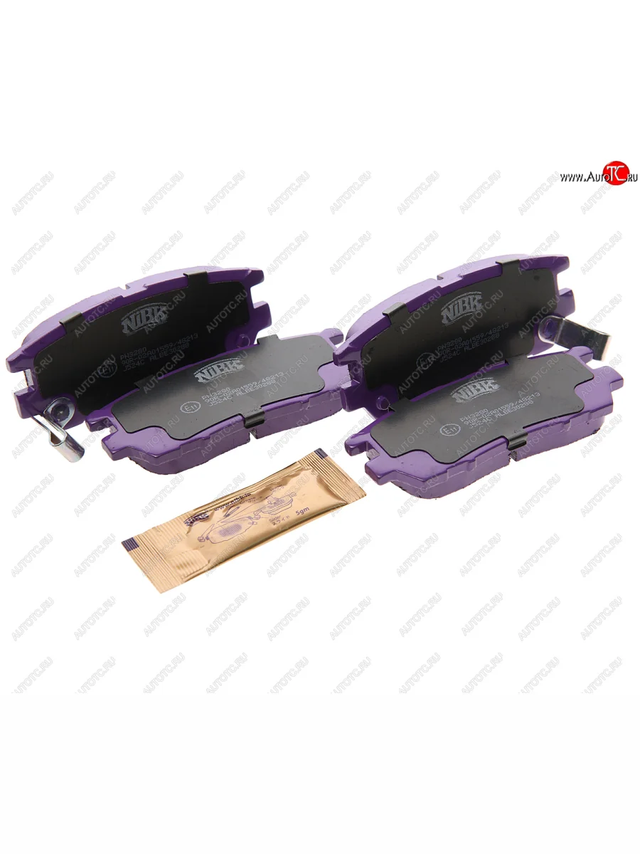 Колодки тормозные задние (4шт.) NIBK Mitsubishi Pajero 2 V30/V40 5 дв. дорестайлинг (1991-1997)  в Керчи Республика Крым