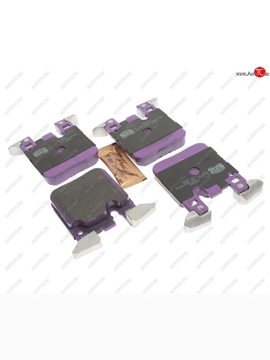 Колодки тормозные задние (4шт.) NIBK BMW 1 серия E81 хэтчбэк 3 дв. рестайлинг (2007-2012)  в Перми Пермском крае