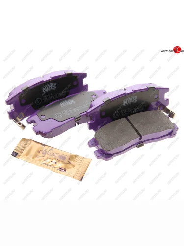 Колодки тормозные задние (4шт.) NIBK Mitsubishi Galant 8  дорестайлинг седан (1996-1998)