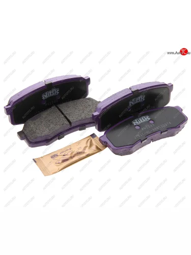 Колодки тормозные задние (4шт.) NIBK Lexus GX460 J150 1-ый рестайлинг (2013-2019)