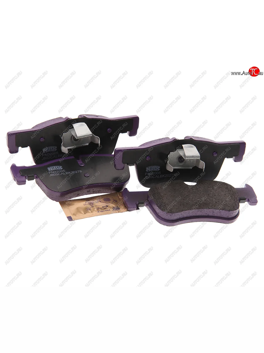 Колодки тормозные передние (4шт.) NIBK BMW 1 серия F21 хэтчбэк 3 дв. 1-ый рестайлинг (2015-2017)  в Керчи Республика Крым