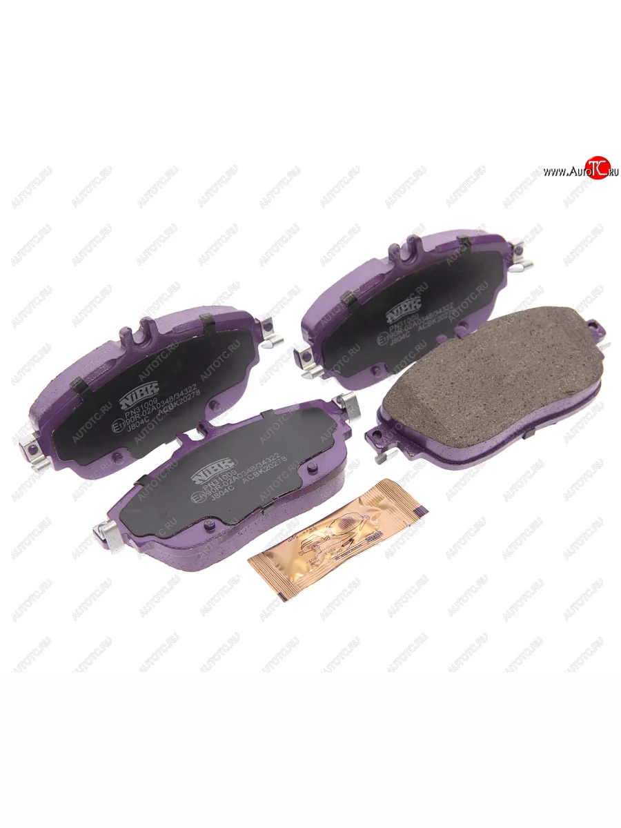 Колодки тормозные передние (4шт.) NIBK Mercedes-Benz B-Class W246/T246 хэтчбэк (2011-2018)  в Воронеже Воронежской области