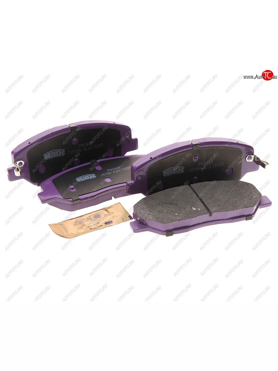 Колодки тормозные передние (4шт.) NIBK Hyundai Santa Fe TM рестайлинг (2020-2022)  в Самаре Самарской области