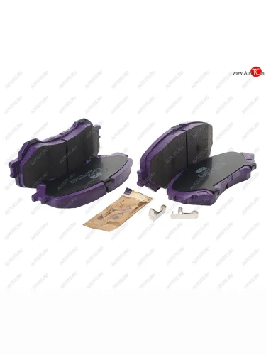 Колодки тормозные передние (4шт.) NIBK Nissan Qashqai 2 J11 рестайлинг (2017-2022)