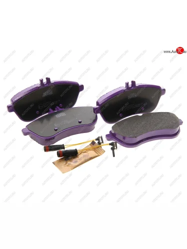 Колодки тормозные передние (4шт.) NIBK Mercedes-Benz C-Class W204 дорестайлинг седан (2007-2011)