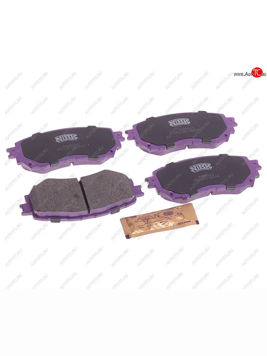 Колодки тормозные передние (4шт.) NIBK Mazda 6 GJ дорестайлинг седан (2012-2015)  в Керчи Республика Крым