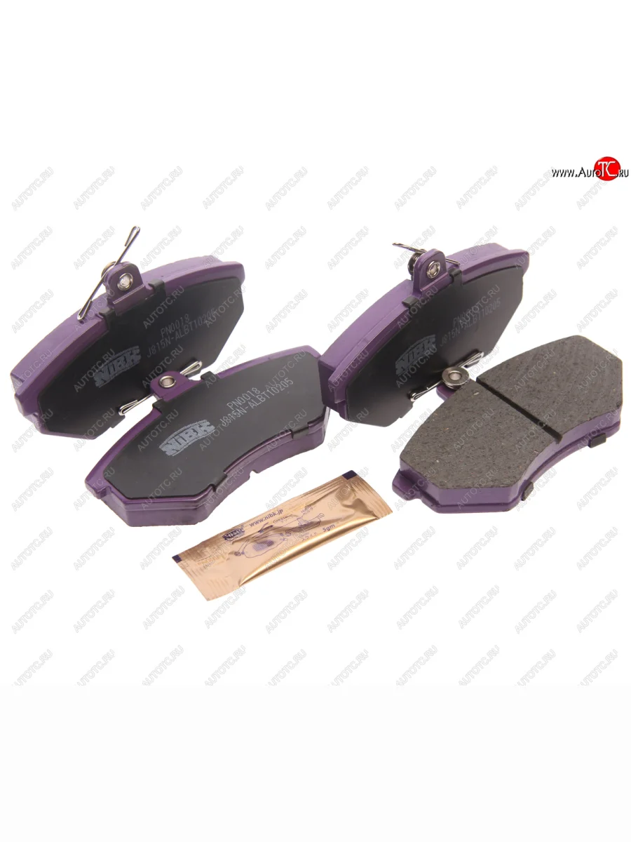 Колодки тормозные передние (4шт.) NIBK Audi A4 B5 8D5 универсал 1-ый рестайлинг (1996-1998)  с доставкой в г. Керчь