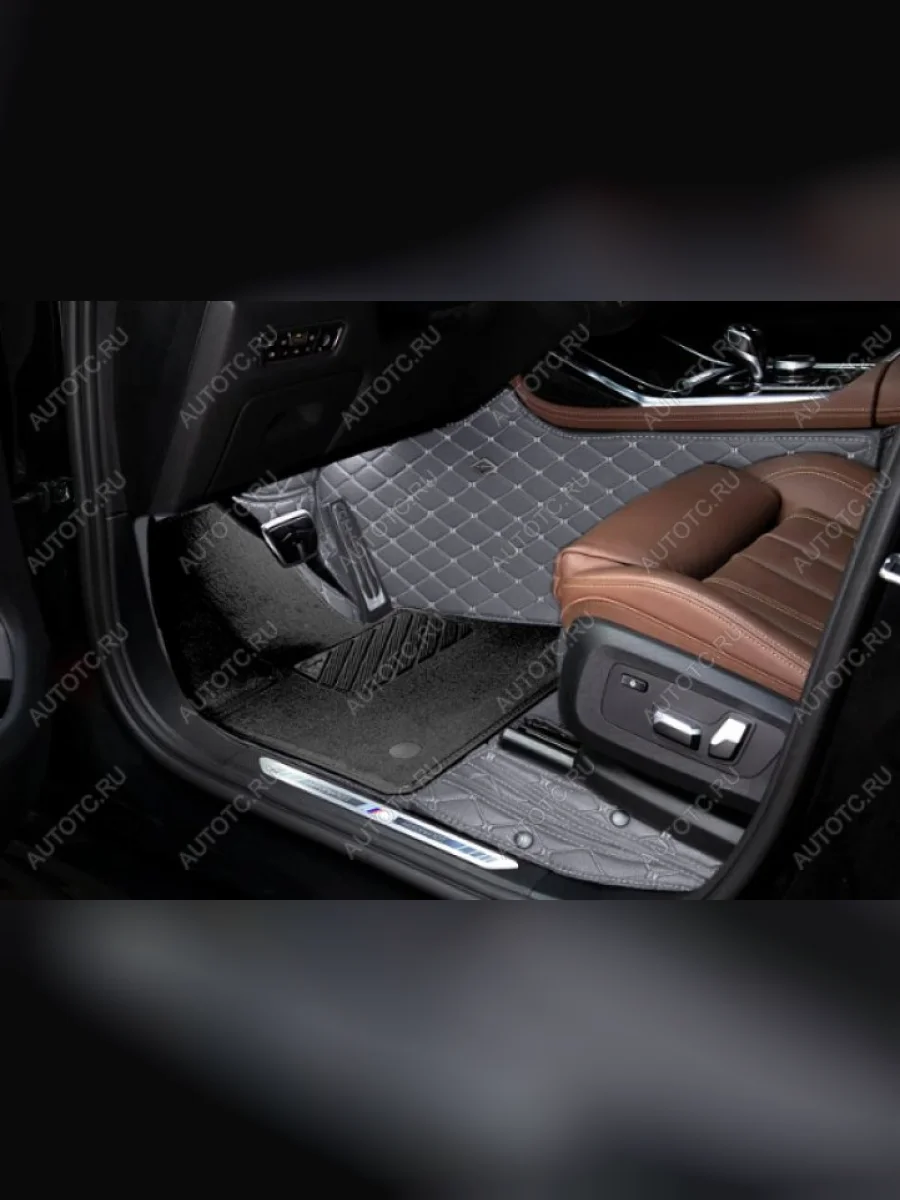  Ковры (7 мест кожа+текстиль) Автопилот  Li L9 (2022-2025) (серый)  с доставкой в г. Керчь