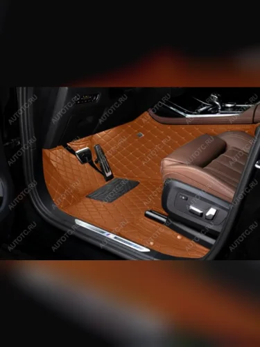 Ковры ( Кожа экокожа) Автопилот (коричневый) Li L7 (2022-2025)