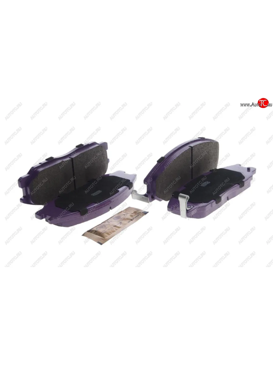 Колодки тормозные передние (4шт.) NIBK Hyundai Elantra J1 седан (1990-1995)  в Самаре Самарской области