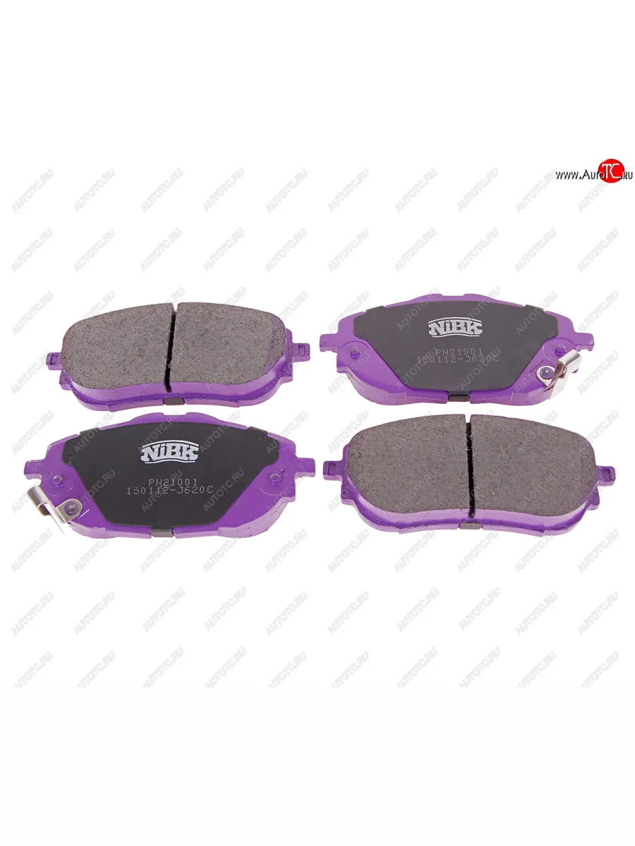 Колодки тормозные передние (4шт.) NIBK Toyota Corolla E210 хэтчбэк 5 дв. дорестайлинг (2018-2022)  в Самаре Самарской области