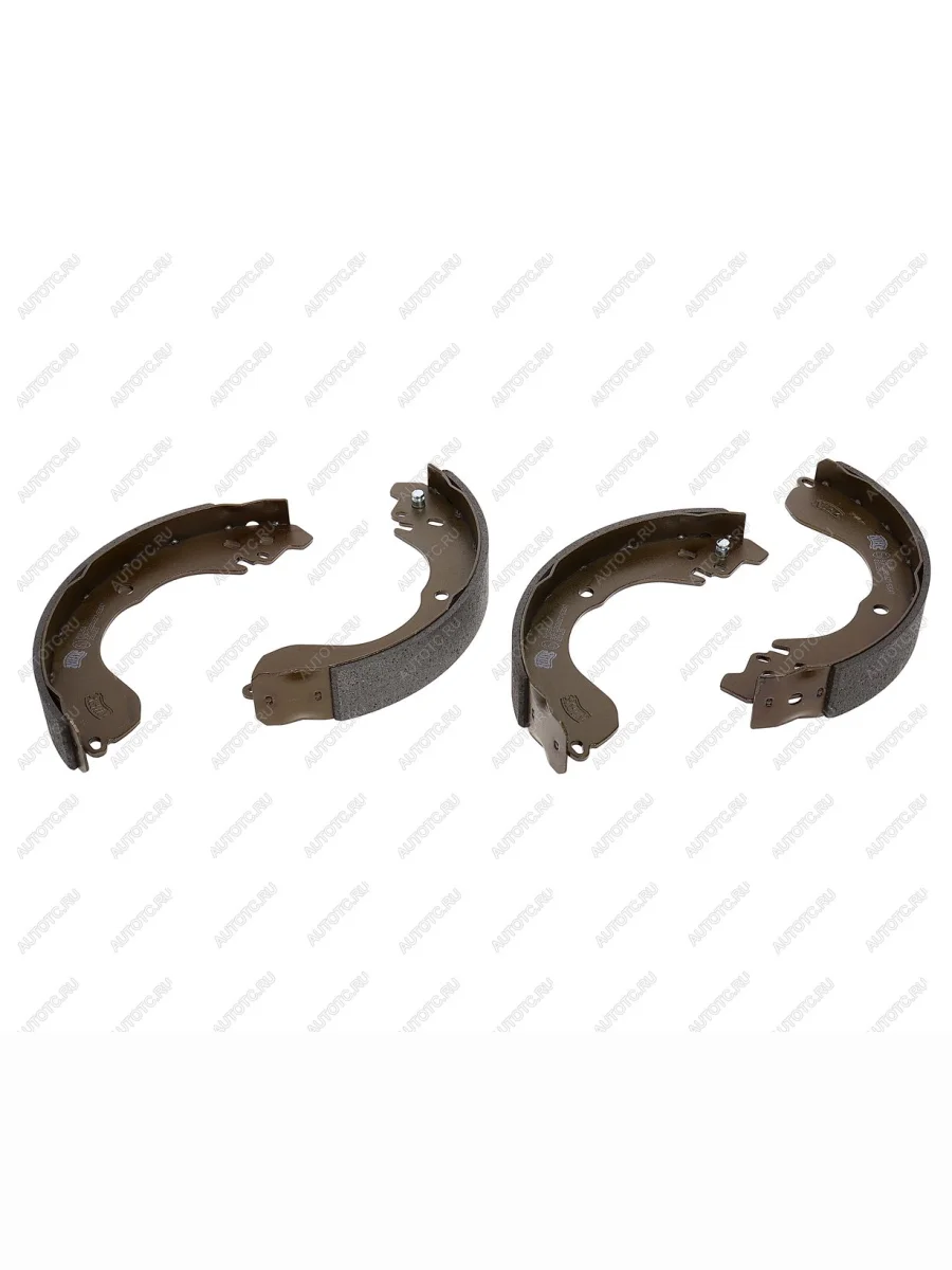 Колодки тормозные задние барабанные (4шт.) NIBK Nissan Tiida 1 C11 хэтчбэк дорестайлинг, Япония (2004-2007)  в Керчи Республика Крым