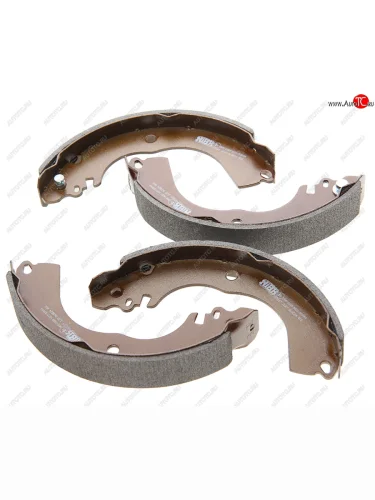 Колодки тормозные задние барабанные (4шт.) NIBK Mitsubishi Lancer 9 CS седан 2-ой рестайлинг (2005-2009)